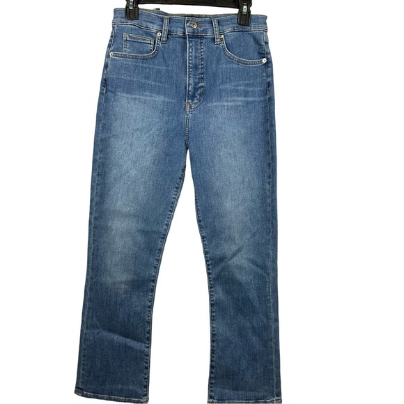 Veronica Beard Jeans Carly Kick Flare Secret Skinny Denim Sierra Wash 30/10 NWT - Picture 2 of 8